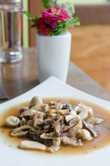 Stir fried  mushroom