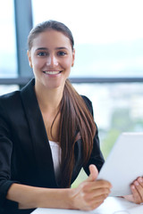 business woman at  office