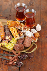 Tasty oriental sweets