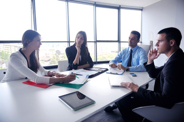 business people group in a meeting at office