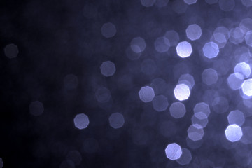 Blauer Bokeh Hintergrund