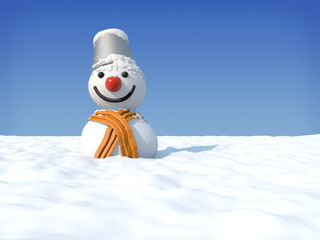 Obraz premium snowman