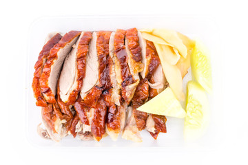 Roasted duck
