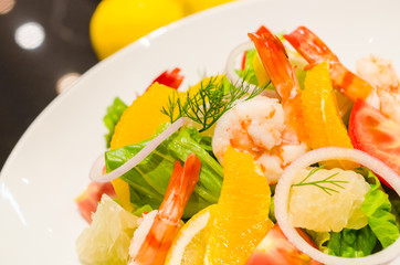 Shrimp salad