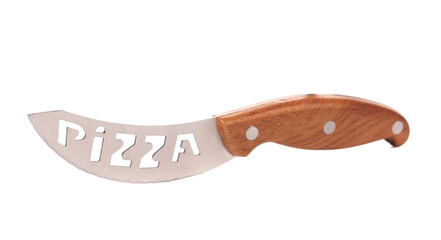 Knife for cutting pizza.