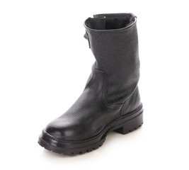 High black color kersey boot.