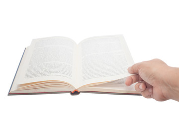 Obraz premium open page