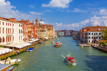 Grand Canal. Venice. Italy. - obrazy, fototapety, plakaty