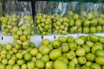 Milk Jujub,the monkey apple grow in Wang Num Keaw,Thailand