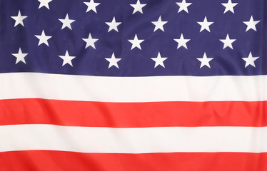 Fototapeta premium Close up of american flag.