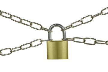 padlock with chain