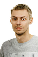 Fototapeta premium Cheerful young man