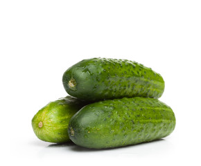 Fresh cucumbers