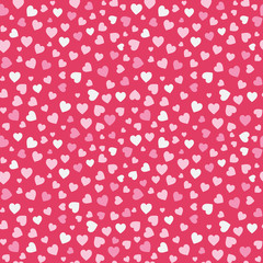 Seamless Valentine Red Background