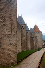 Fortress of Carcassonne in southern France