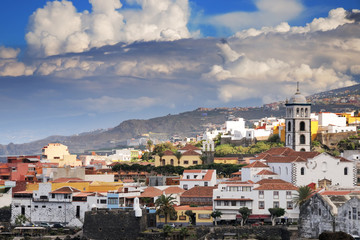 Fototapeta na wymiar Town Garachico, Canary Island Tenerife, Spain