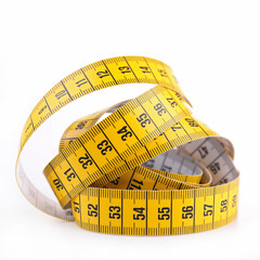 measuring tape isolated