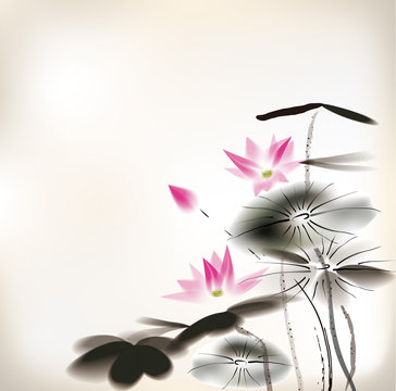 waterlily painting