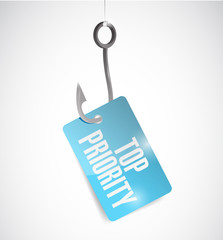 fishing for top priority illustration design