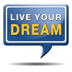 Fototapeta premium live your dream