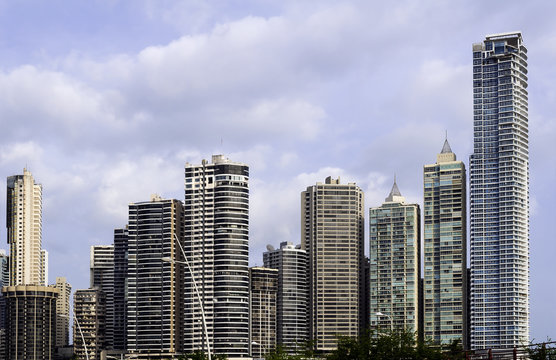 Panama City skyline, Panama.