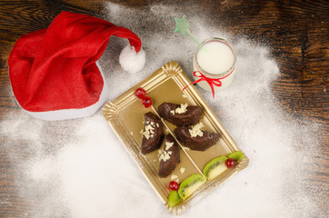 Christmas tree dessert