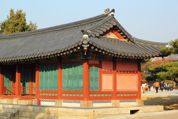 Naklejka premium Gyeongbok Palace in South Korea