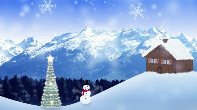 Winterzauber in den Bergen