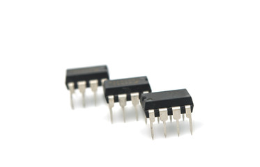 TV chips isolated