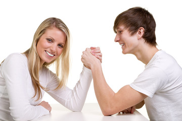 arm wrestling