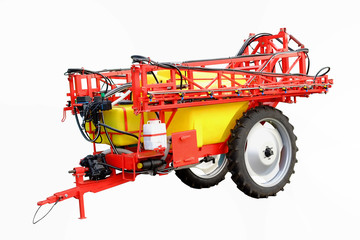 The image of agricultural machine