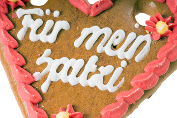 Lebkuchenherz Für mein Spatzi