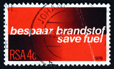 Postage stamp South Africa 1979 Fuel Economy