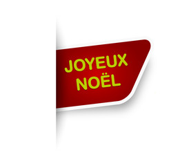 Etiquette Joyeux noël