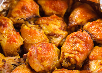 Grilled chicken legs