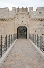 Entrance to the Monte Sant'Angelo Castle