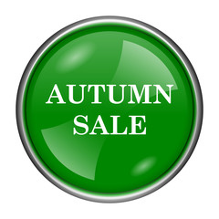 Autumn sale icon
