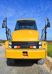 Front eines Muldenkipper LKW © Ewald Fröch