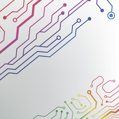 abstract technology hi-tech circuit board texture