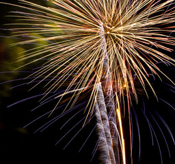Colorful fireworks