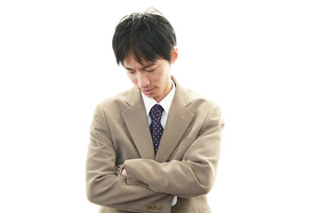 疲れたビジネスマン