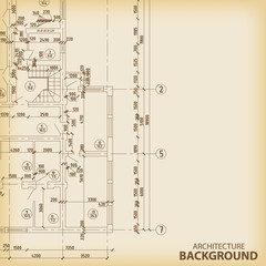 Detailed architectural project