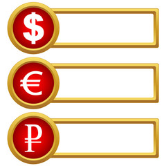 Fototapeta premium Exchange Rate icons
