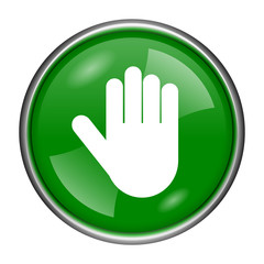 Fototapeta premium Stop icon