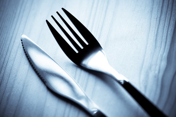 Fork and knife
