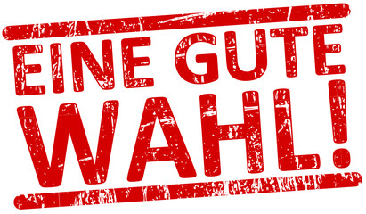 Gute Wahl Stempel  #131211-svg03