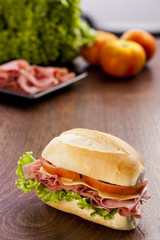 Mortadela sandwich