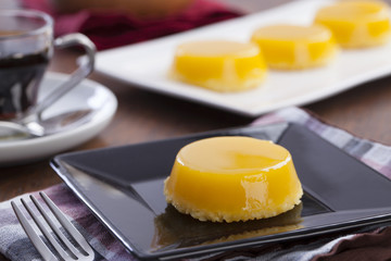 Quindim, a Brazilian dessert