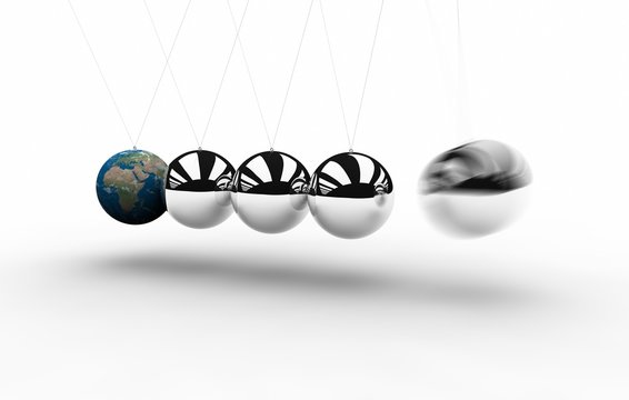 Newtonpendel 06
