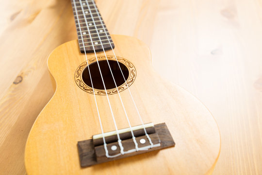 Ukulele close up
